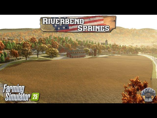 WE MAKE OUR BIG CUSTOM FIELD! - Riverbend Springs - Episode 8 - Farming Simulator 25