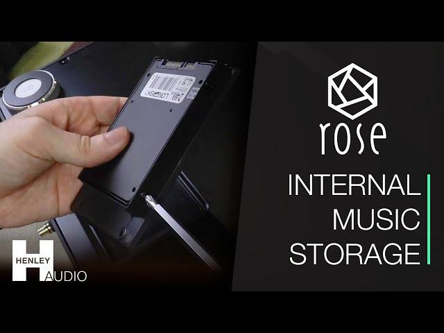 Hi-Fi Rose | Setting up Internal Storage