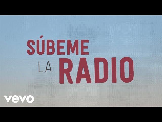 Enrique Iglesias - SUBEME LA RADIO Animated Lyric Video ft. Descemer Bueno, Zion & Lennox