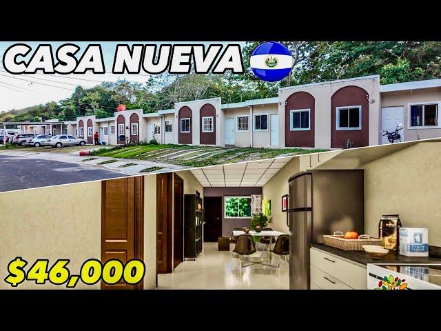 Cumple tus sueños SOLO $46,000 casa a estrenar EL SALVADOR Santa Ana 