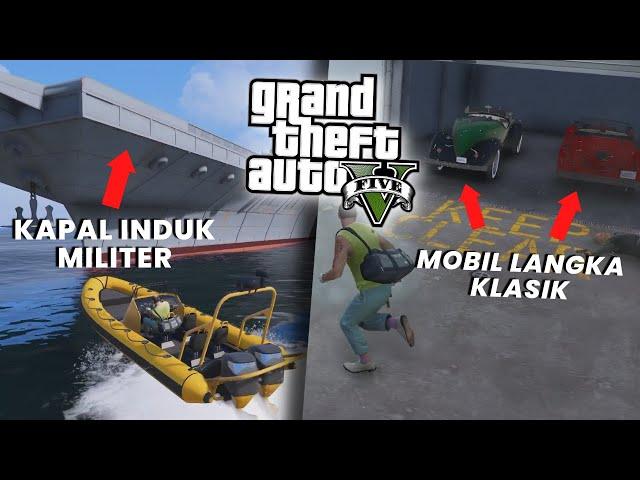 MISI EPIC MENCARI MOBIL LANGKA DI KAPAL MILITER - GTA 5 MOD