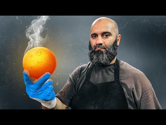 Turning a Metal Sphere into a Giant Knife – Epic Blacksmithing!