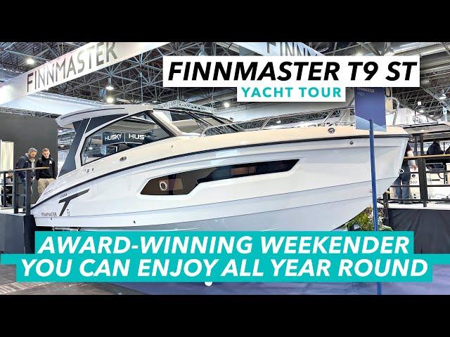 Award-winning weekender you can enjoy all year round | Finnmaster T9 ST yacht tour | MBY