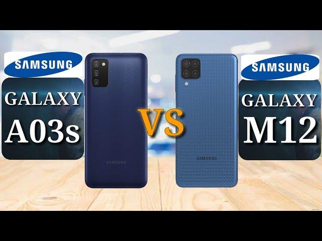 Samsung Galaxy A03s vs Samsung Galaxy M12 | Full Comparison | Samsung A03s vs Samsung M12