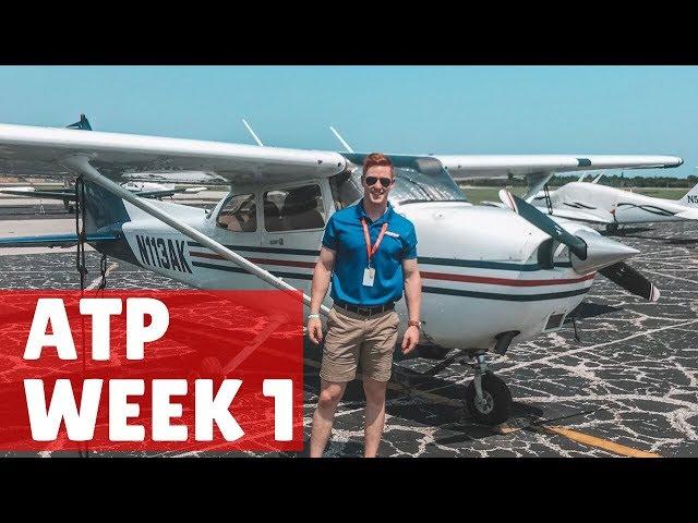 My first week at ATP Flight School!
