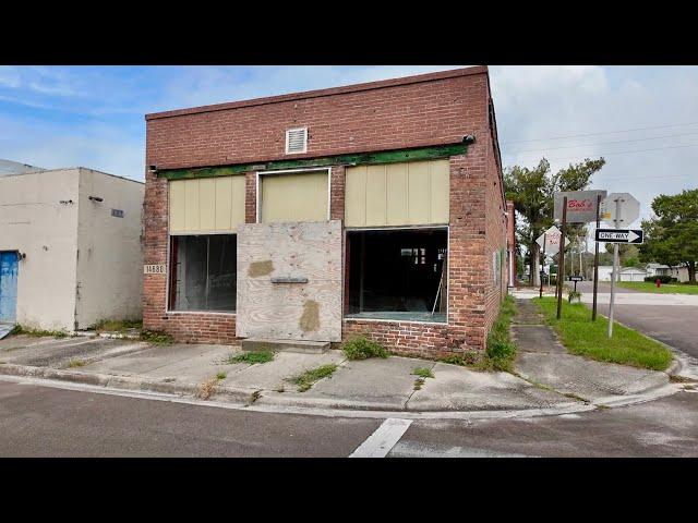 Florida Roadside Attractions & Abandoned Places - Forgotten POLICE Station & SPEED TRAP IN WALDO