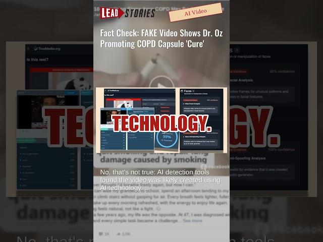 Fact Check: FAKE Video Shows Dr. Oz Promoting COPD Capsule 'Cure'