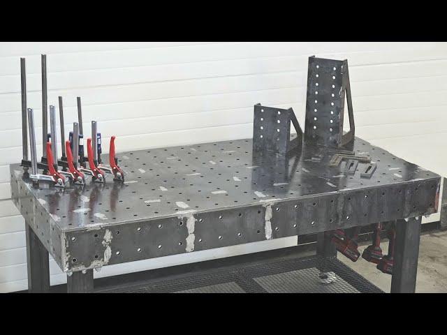 Homemade ULTIMATE Welding TABLE and Tools !?