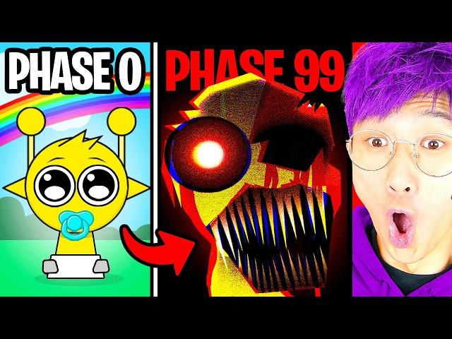 Unlocking ALL PHASES In SPRUNKI! (Phase 0 to PHASE 100!)