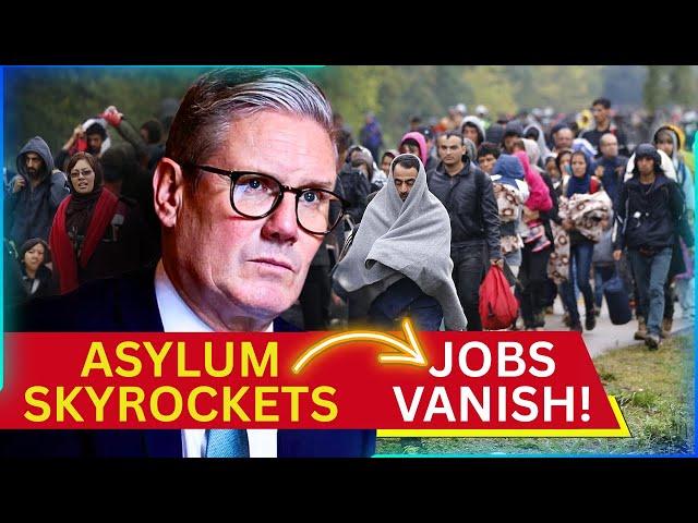  Work Visas Down, Asylum at RECORD HIGH!