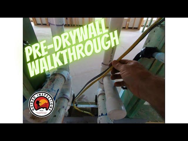 In-Depth Pre-drywall Inspection | Framing, Electrical, Plumbing, etc.