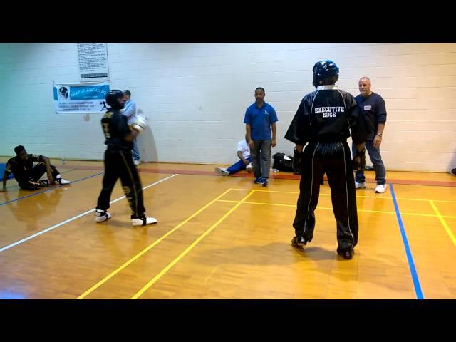 IKC Challenge 2016 40 -49 black belt division. Sam Holland vs. M. Williams sr.