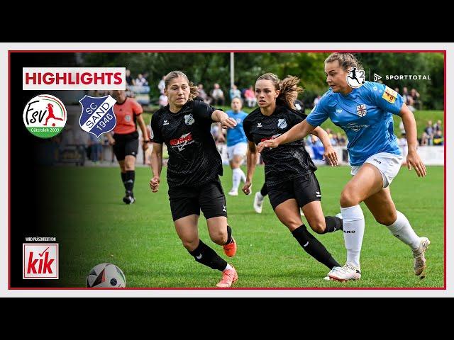 4 Tore im Topduell! | FSV Gütersloh 2009 - SC Sand | 2. Frauen-Bundesliga