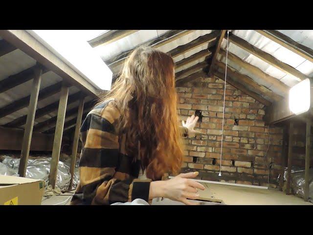 Moving My Art Studio into My Attic? | VLOG