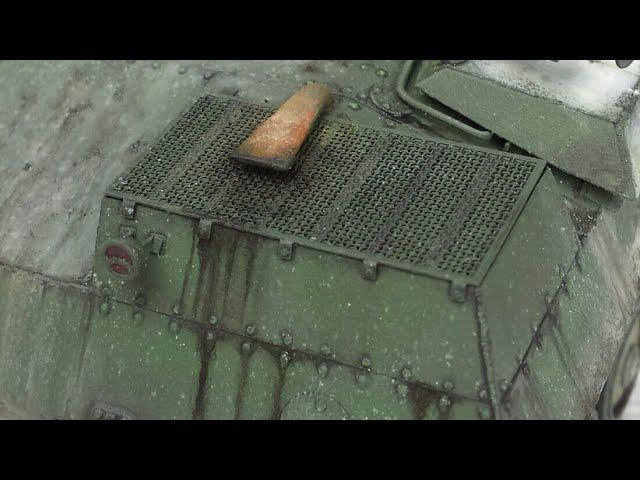 Rust and (Glossy) Grease Effects for Model Tanks