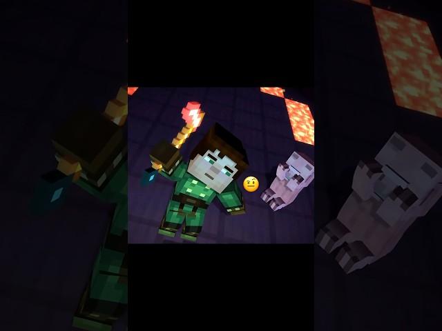 What if you create and enchant a diamond hoe? | Minecraft Story Mode