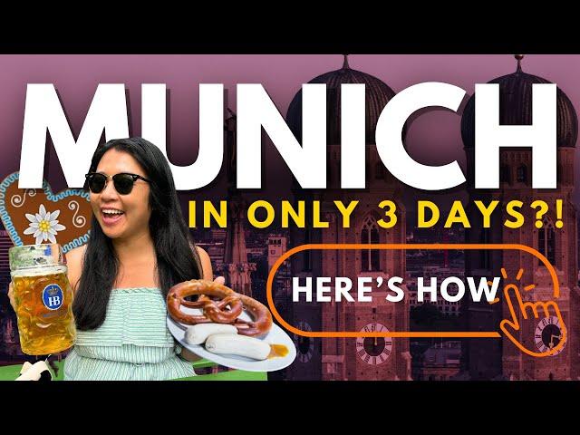 3 DAYS IN MUNICH ITINERARY (FOR FIRST TIMERS) | How to Spend 72 Hours in Munich Efficiently!