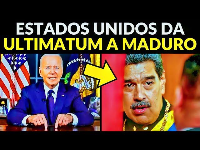 “Te vas o te sacamos”: Estados Unidos da Últimatum a Nicolás Maduro