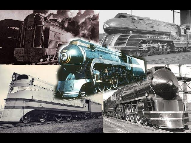 Top 5 Streamlined American Steam Locomotives