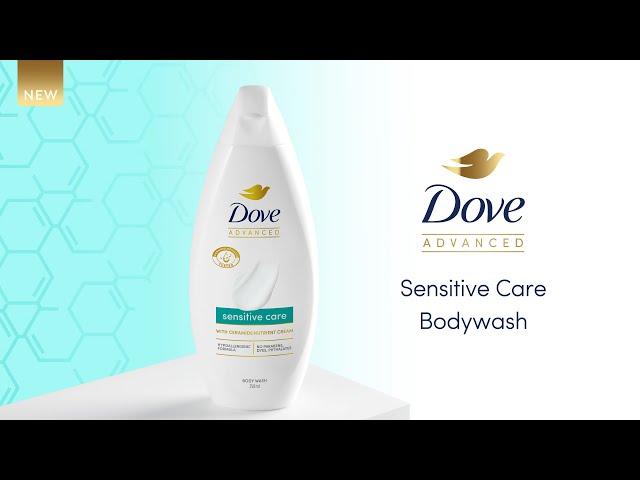 Dove Sensitive Care Bodywash |With Ceramide Nutrient Cream| Hypoallergenic |Strengthens Skin Barrier