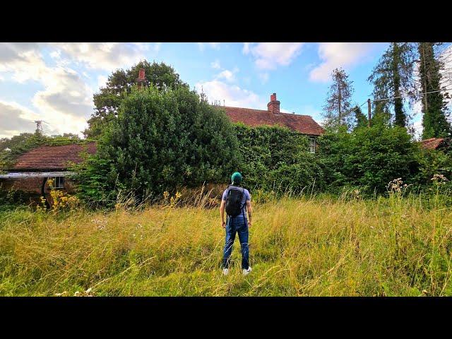 Exploring Mr Barkers ABANDONED Overgrown House Filled With Magazines - Abandoned Places