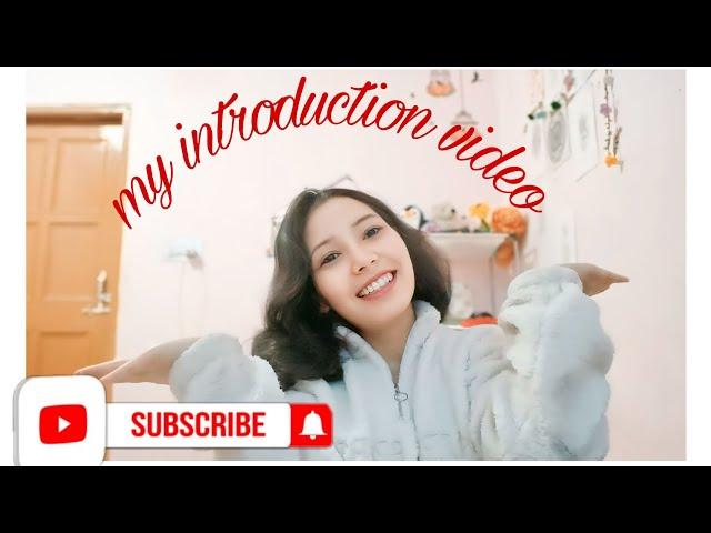 My introduction video | first official vlog