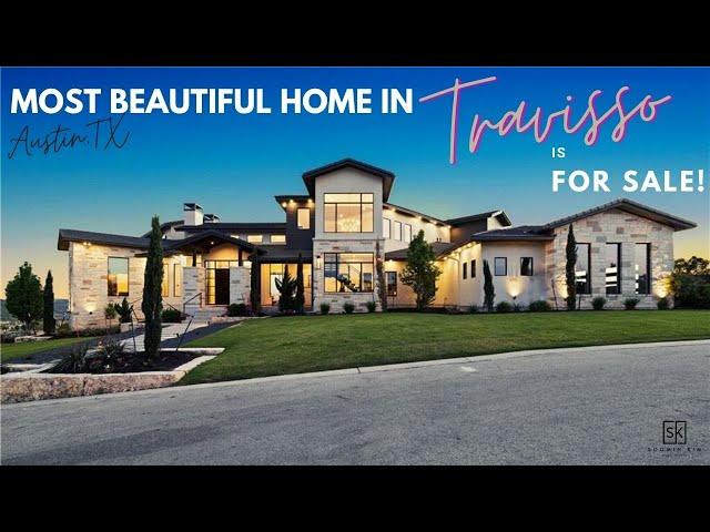 Travisso | Modern Custom Home | 6,987 SF | 5 Bedroom | Austin | Leander, TX | FOR SALE