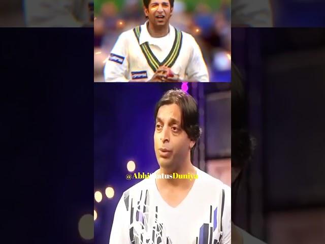 Shoaib Akhtar talked about Wasim Akram best fastest bowler in the world 