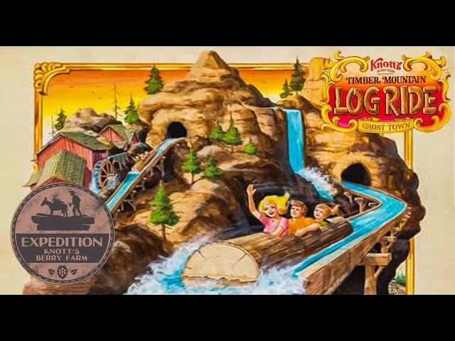 The Unsealed History of the Timber Mountain Log Ride | Expedition Knott’s Berry Farm