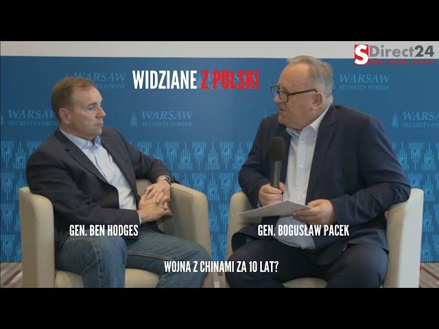 WOJNA Z CHINAMI ZA 10 LAT? - ROZMOWA O BEZPIECZEŃSTWIE-ROZMOWA GEN. B. PACEK - GEN. BEN HODGES