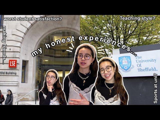 LSE vs THE UNIVERSITY OF SHEFFIELD | my honest experience studying in both universities!