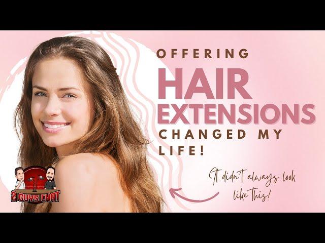 Talking to Holly Lawson about how hair extensions changed her life  - 2 Guys Chat