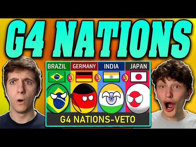 Americans React to Brazil vs Germany vs India vs Japan - Country Comparison!