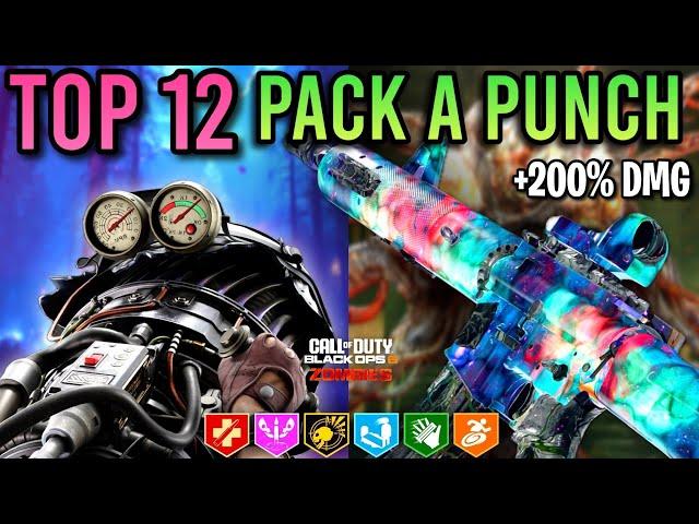 12 NEW BEST PACK A PUNCHED Guns In Black Ops 6 Zombies!