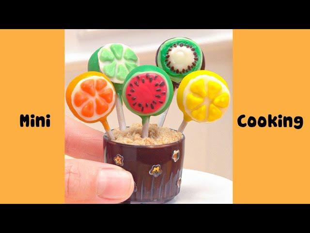 Perfect Miniature Summer Fruits Cake Pop Decorating