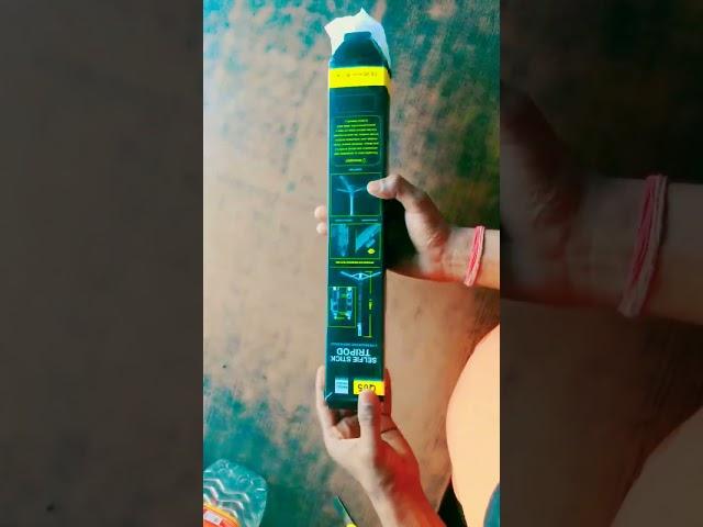 Selfie stick Tripod  Unboxing  #shorts #tripod  #selfistick