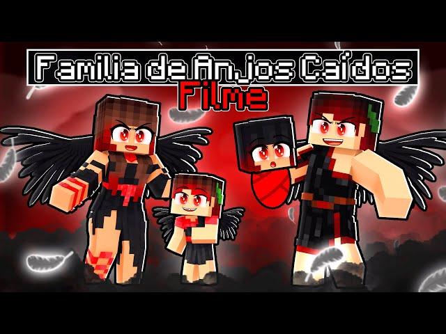 FAMÍLIA de ANJOS CAÍDOS - FILME no Minecraft ◂Miika▸