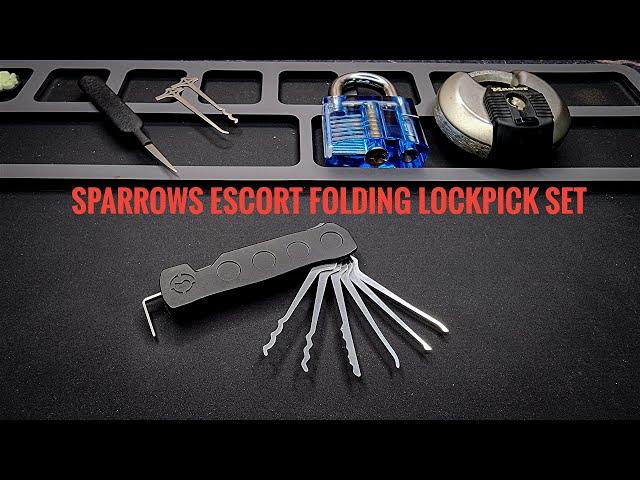 Sparrows Escort Folding Lockpick Set: The Ultimate Tool for Beginners and Intermediates | 4K