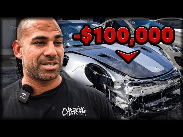 I bought a BROKEN Porsche GT3? | Day in the Life of a LUXURY Car Dealer