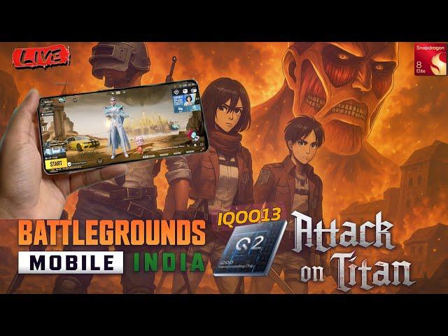 Testing 120FPS IQOO 13 For Rank push | MrSikh is LIVE  | #bgmi #bgmilive #bgmiindia #pubgmobile