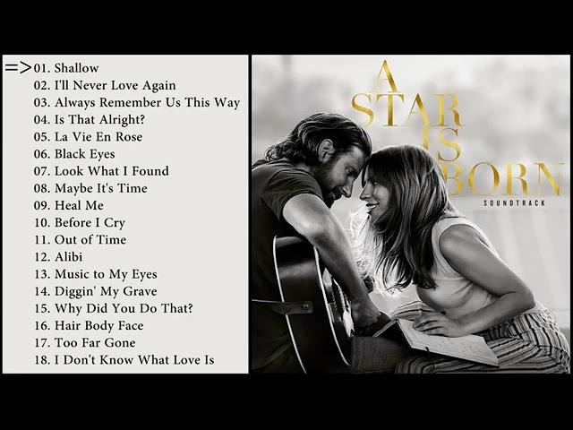 Trilha sonora do filme STAR IS BORN