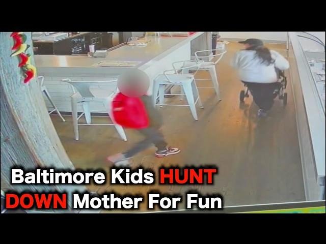 Baltimore Kids ATTACK Mother For Fun