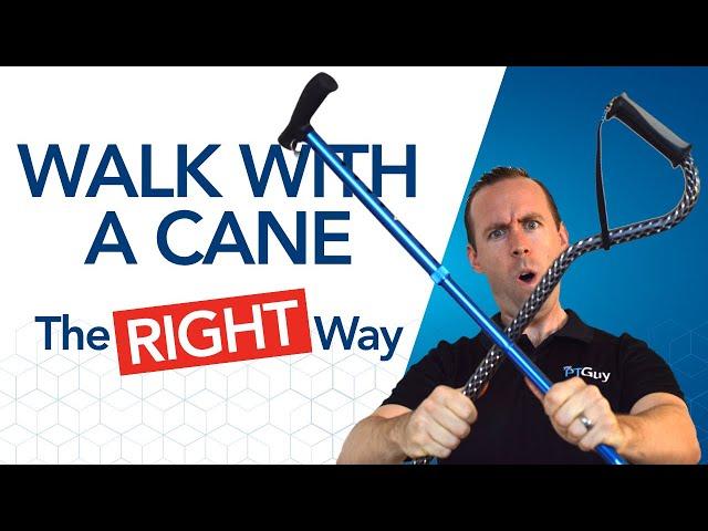 How to Walk with a Cane... the RIGHT Way