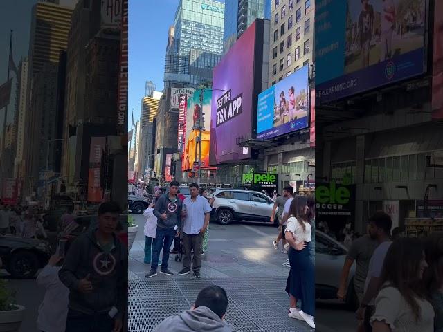 Pan Around Times Square in September 2023 #newyork #tour #walkthrough