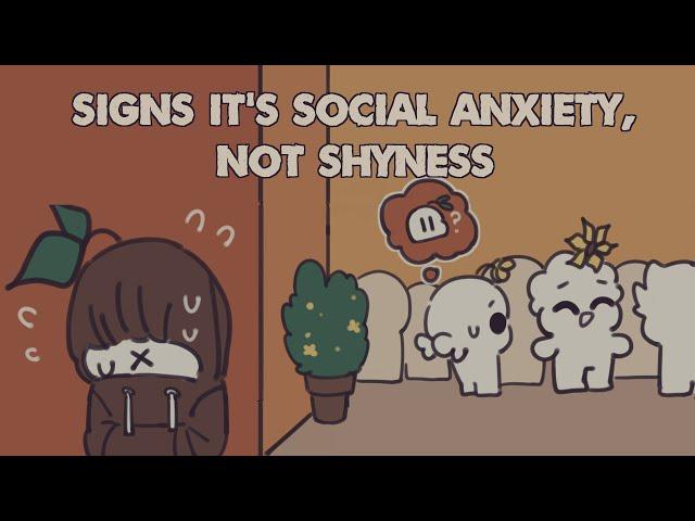 7 Signs It's Social Anxiety, Not Shyness