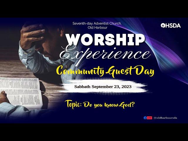 OHSDA Worship Experience | Community Guest Day | Sabbath, September 23, 2023 @ 9:15AM