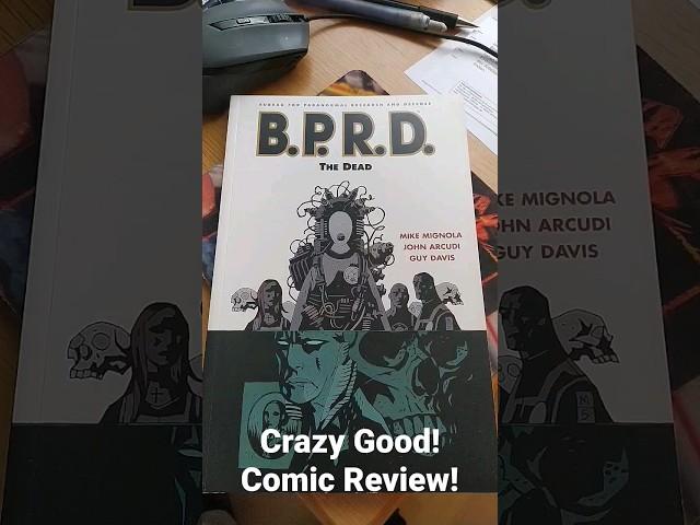 COMIC REVIEW: B.P.R.D. The Dead! #mikemignola Guy Davis #comics #comicreview #comic #drawing