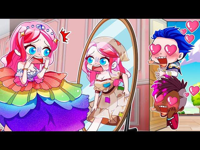 Anna & Alex Love Story - The Maid Anna Becomes Princess | Gacha Club | Ppg x Rrb Gacha Life