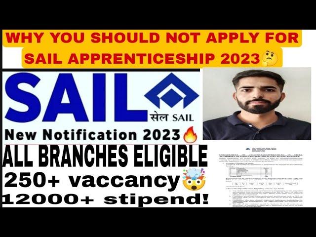 SAIL Recruitment 2023 why you should not apply  | Fresher SAIL Jobs 2023 SAIL Vacancy 2023 |