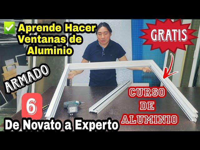 ️ Aprender a Armar un Marco Para Ventana De Aluminio Corrediza 3 Pulgadas